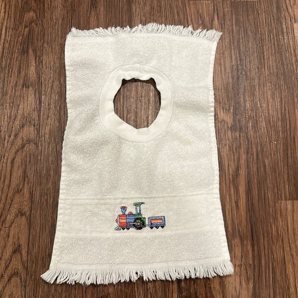 Hand Embroidered Bib